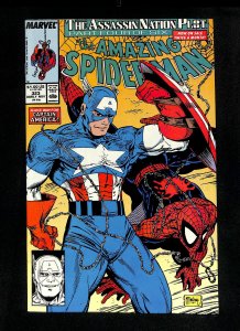 Amazing Spider-Man #323 McFarlane Captain America!