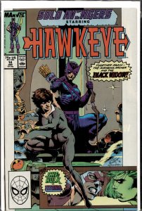 Solo Avengers #14 (1989) Hawkeye