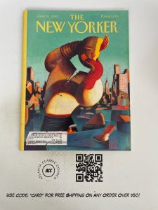 The New Yorker Magazine June 21st 1993 Fashion Art Pop-Culture 2 J215