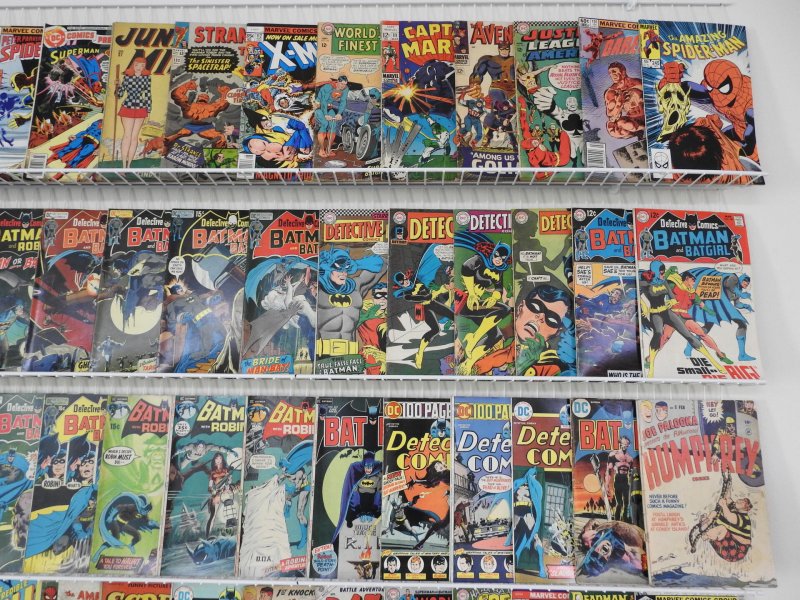 Huge 150+ Silver/Bronze Comics Low Grade Lot!! W/ Batman, Spider-Man, Thor+ MORE