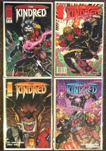 The Kindred # 1 2 3 4 Image Comics Grifter Backlash Jim Lee Brett Booth Set Nm