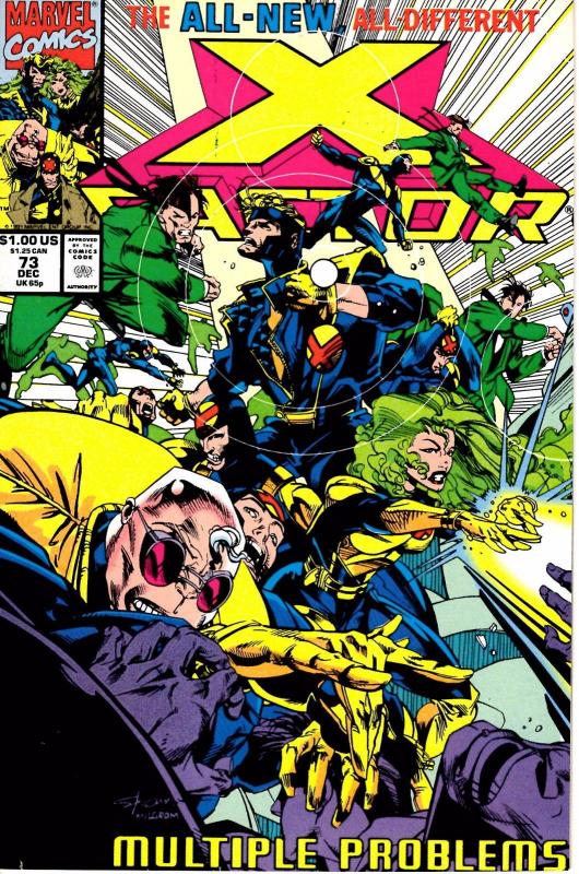 Lot Of 2 X-Factor Marvel Comic Book #72 73 Thor J196