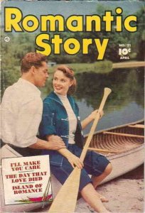 Romantic Story #21 GD ; Fawcett | low grade comic March 1953 romance