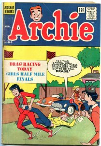 Archie Comics #148 1964-Drag Racing / ice cream cover- Betty & Veronica