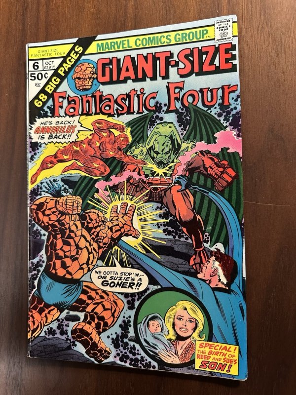 Giant Size Fantastic Four #6 FN- (Marvel 1975)