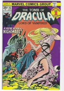 Tomb of Dracula 43 Wrightson Cover Fine