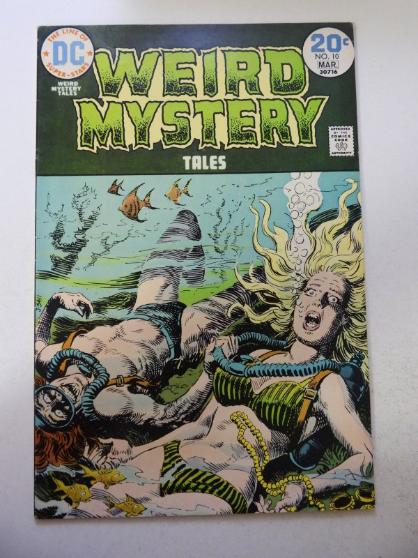 Weird Mystery Tales #10 (1974) FN+ Condition