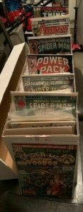 Estate Sale COMIC Lot collection long box  SpiderMan Guaranteed F-NM