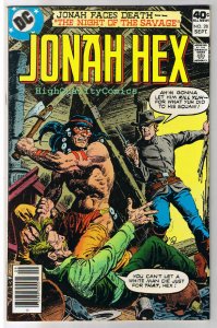 JONAH HEX #28, NM-, Night of the Savage, Scar, 1977, more JH in store