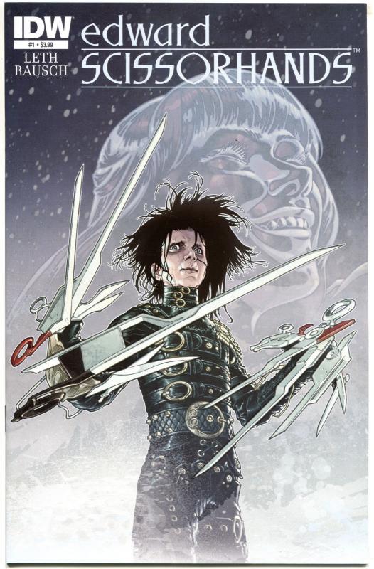 EDWARD SCISSORHANDS #1, NM, Drew Rausch, Kate Leth, 2014, more IDW in store