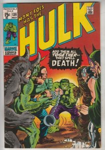 Incredible Hulk #139 (May-71) VF High-Grade Hulk