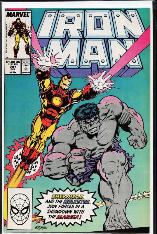 Iron Man #247 (1989) Iron Man