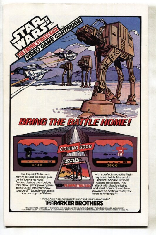 Daredevil #187--1982--Frank Miller--Black Widow--Stick