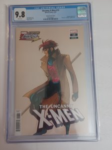 Uncanny X-Men #13 Bengus Variant - Marvel Vs Capcom - Gambit - 2025 - CGC 9.8