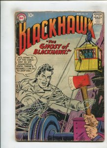 BLACKHAWK #127 (3.5) THE GHOST OF BLACKHAWK ISLAND!! 1958
