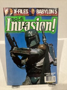 Sci-Fi Invasion! by Wizard Magazine 1997 Star Wars X-Files Babylon 5 New Sealed