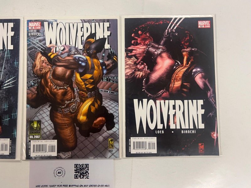 3 Wolverine Marvel Comic Books # 52 53 56 Defenders Thor Hulk 24 RC27