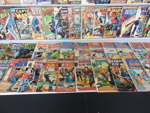 Huge Lot 140+ Low Grade Comics W/ Batman, Superman, Thor, +More! see desc