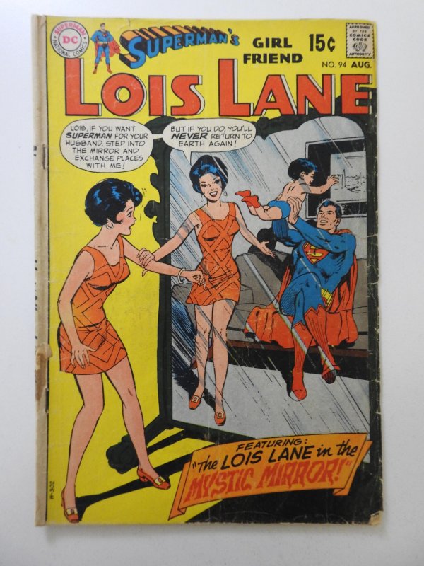 Superman's Girl Friend, Lois Lane #94 (1969) GVG Condition!