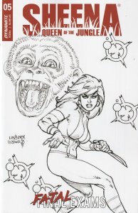 Sheena Queen Of The Jungle # 5 Variant 1:10 Cover F NM Dynamite [V7]