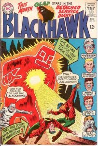 BLACKHAWK 215 VG-F December 1965 COMICS BOOK