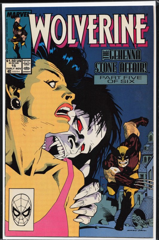 Wolverine #15 (1989) Wolverine