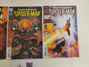 3 Miles Morales Spider-Man Marvel Comic Books #7 8 9 22 TJ43