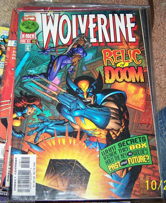 WOLVERINE # 113 1997  MARVEL OGUN RELIC OF DOOM  X-MEN  JEAN GRAY 