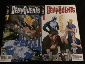 THE DELINQUENTS #1(Two Cover Versions) VFNM Condition