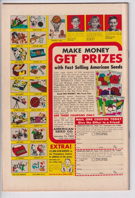 ADVENTURE COMICS #417 (Mar 1972) VF 8.0 cream to white!