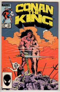 Conan the King #33 Direct Edition (1986) 6.0 FN