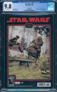 Star Wars #36 CGC 9.8 Return of the Jedi 40th Anniversary Variant Marvel 2023