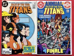 Tales of the New Teen Titans #41-43,45-51,53,54,64,78,79 + Annual #3 No #44