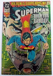 SUPERMAN #82 (VF/NM) Chromium Cover 1¢ Auction! No Resv!