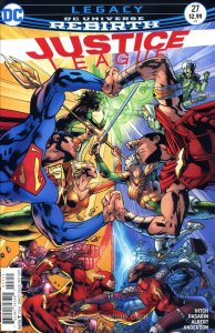 Justice League (3rd Series) #27 VF ; DC | Rebirth Bryan Hitch Legacy