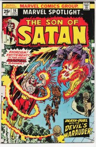 Marvel Spotlight #16 (1974) Son of Satan