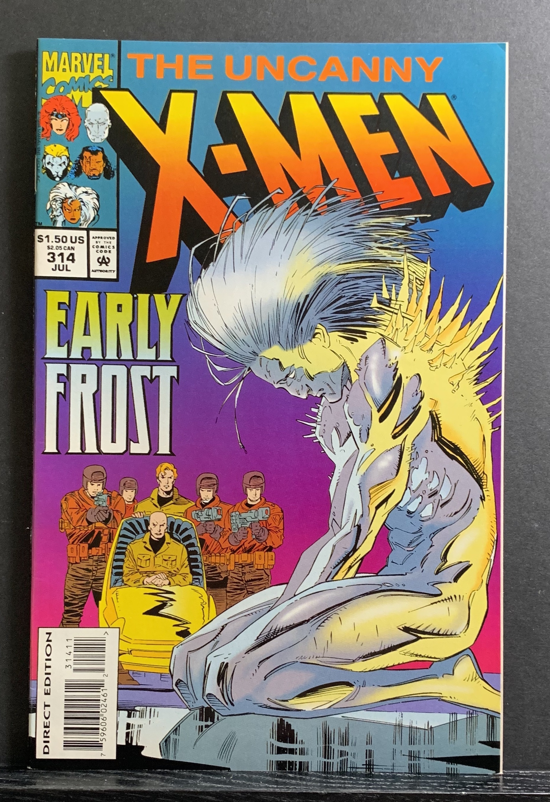 iceman x men comic