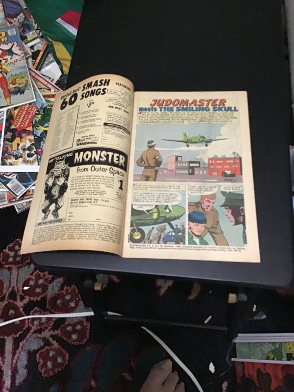 Judomaster #92 (1966) HBO peacemaker Smiling skull Highgrade VF- Wytheville CERT