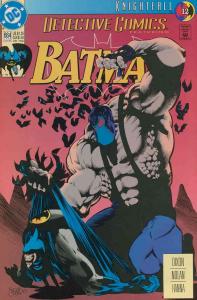 Detective Comics #664 VF ; DC | Batman Knightfall 12 Bane