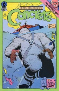 Concrete #2 VF; Dark Horse | save on shipping - details inside