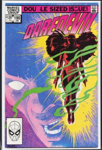 Daredevil #190 Direct Edition (1982) Daredevil