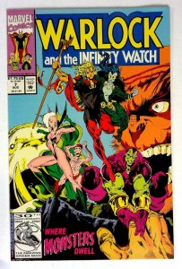 Warlock and the Infinity Watch #7 Gamora Drax Marvel (1992) NM-