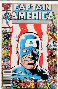 Captain America #323 (1986) Captain America [Key Issue]