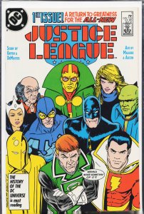 Justice League #1 (1987) Justice League [Key Issue]