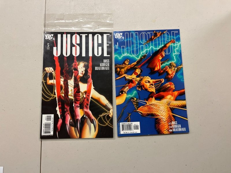 4 DC Comics Justice #1 2 5 Rann-Thanagar Holy War #2 15 JW12