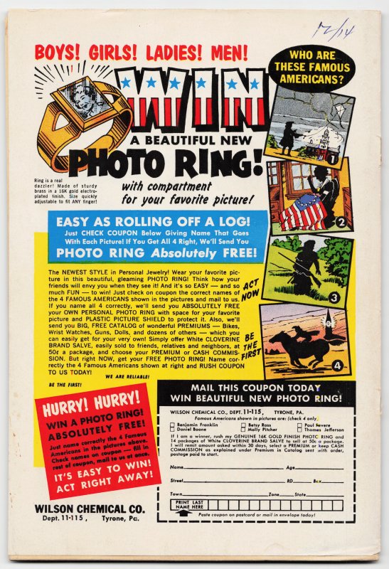 Challengers of the Unknown #18 (1961) Challengers of the Unknown