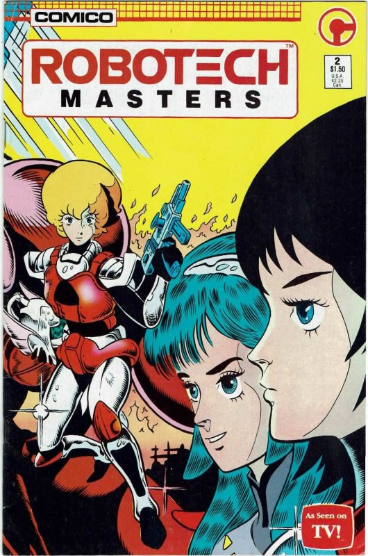 Robotech Masters #2 Comico VF