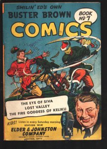 Buster Brown #7 1946-Lost Valley-Fire Goddess of Keliku -Smilin' Ed McCon...