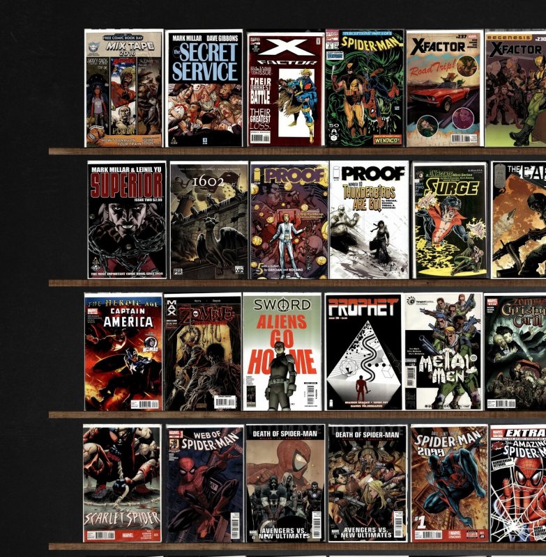 Huge Lot 150+ Comics with The Amazing Spider-Man, Ultimate X-Men & More!