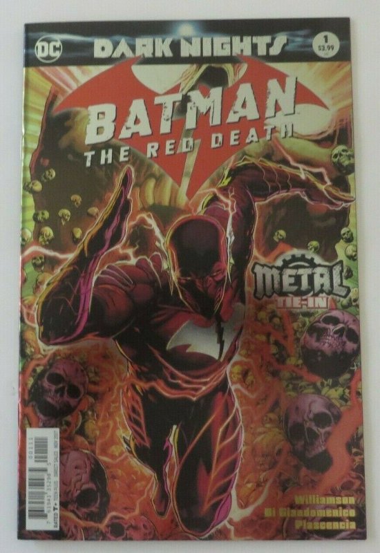 Batman The Red Death #1 Dark Knights Metal Tie-In Foil Cover VF/NM 1st Print DC